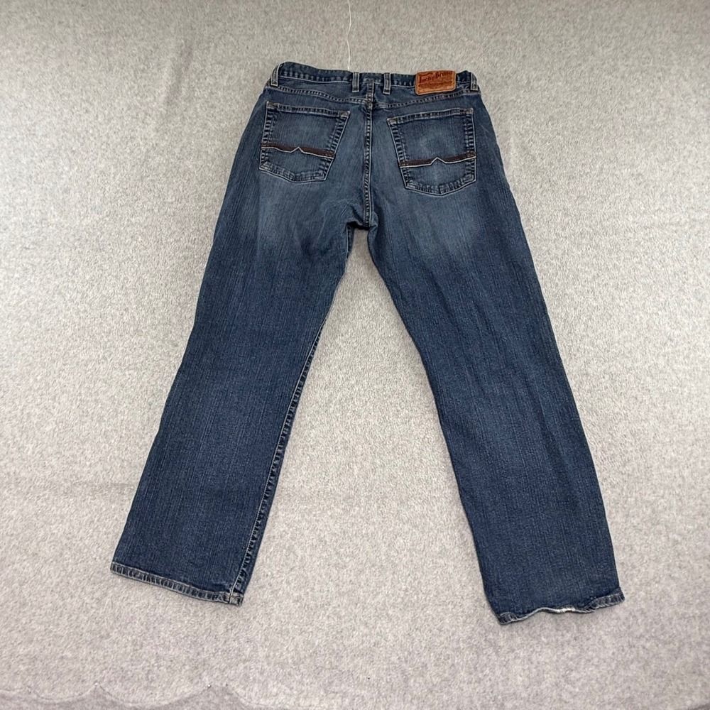 Lucky Brand Classic Fit Jeans Mens 32x30 Blue Dark Wash Denim y2k Heavy Vintage